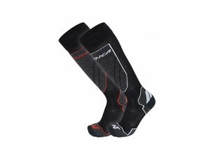 Ponožky Nordica UNI 2PACK NEW - 36-38, black/red/black/white